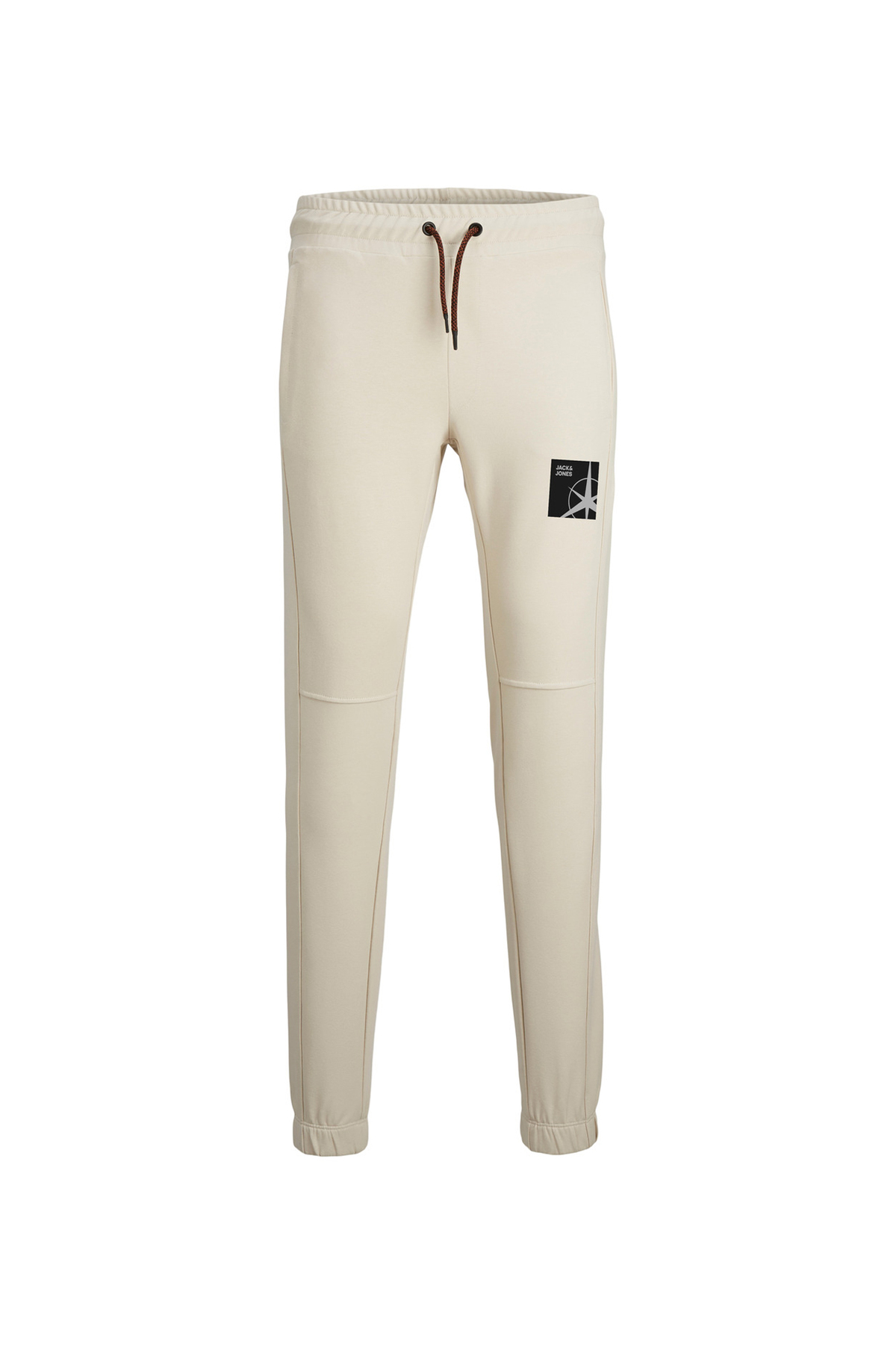 شلوار ورزشی مردانه اسلیم فیت کرم رنگ 12230407_JPSTWILL JJFILO Sweat PANT جک اند جونز شلوار گرمکن ورزشی Jack & Jones
