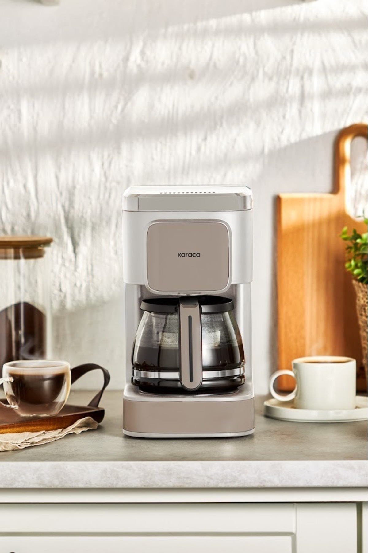 Karaca Just Coffee Aroma 2 In 1 Filtre Kahve Ve Çay Demleme Makinesi Latte