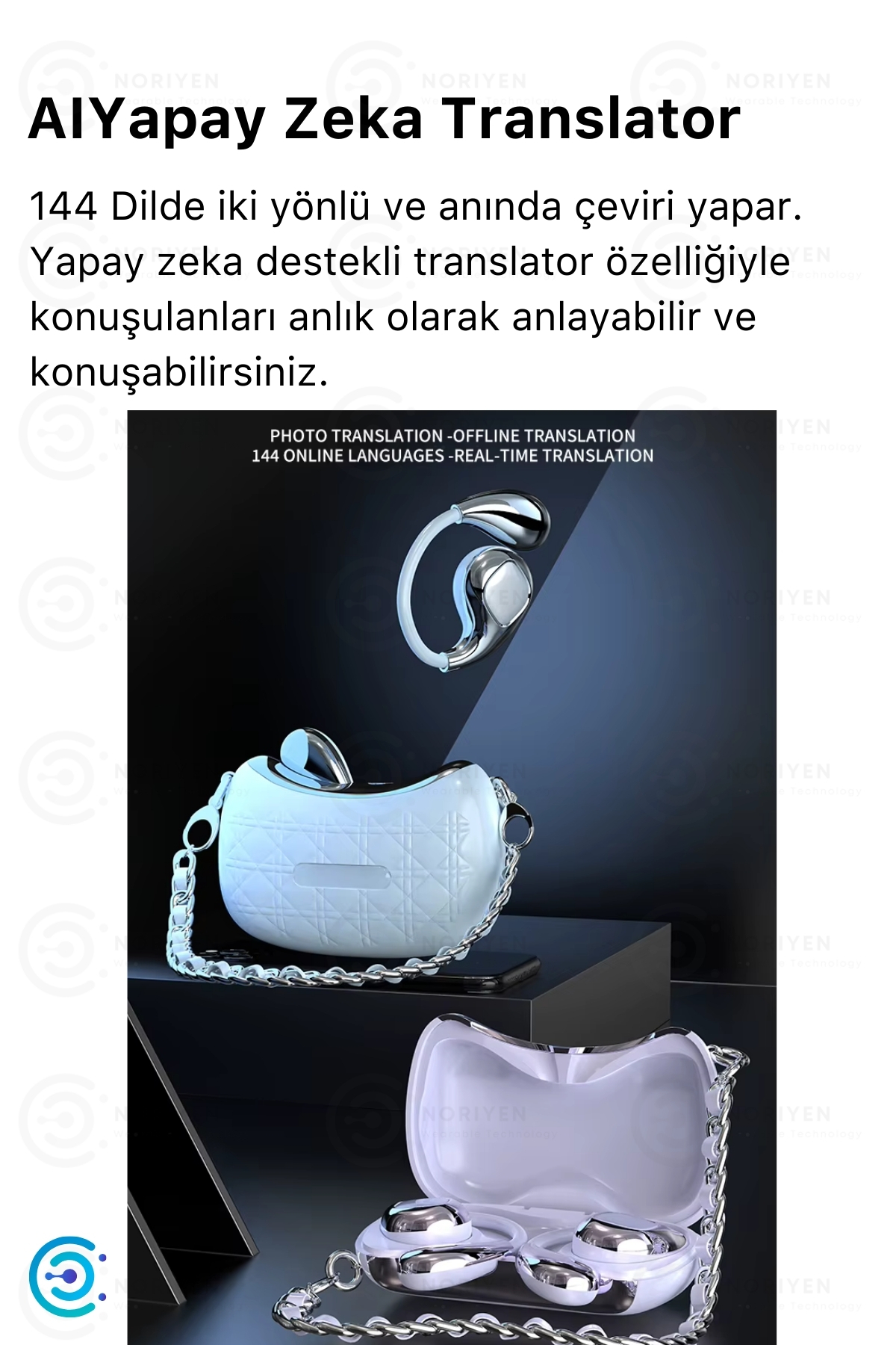 Kadınlara Özel Mini Çanta Tasarımlı Full HD Ses YX46 iOS Android Uyumlu Kadın Bluetooth Kulaklık