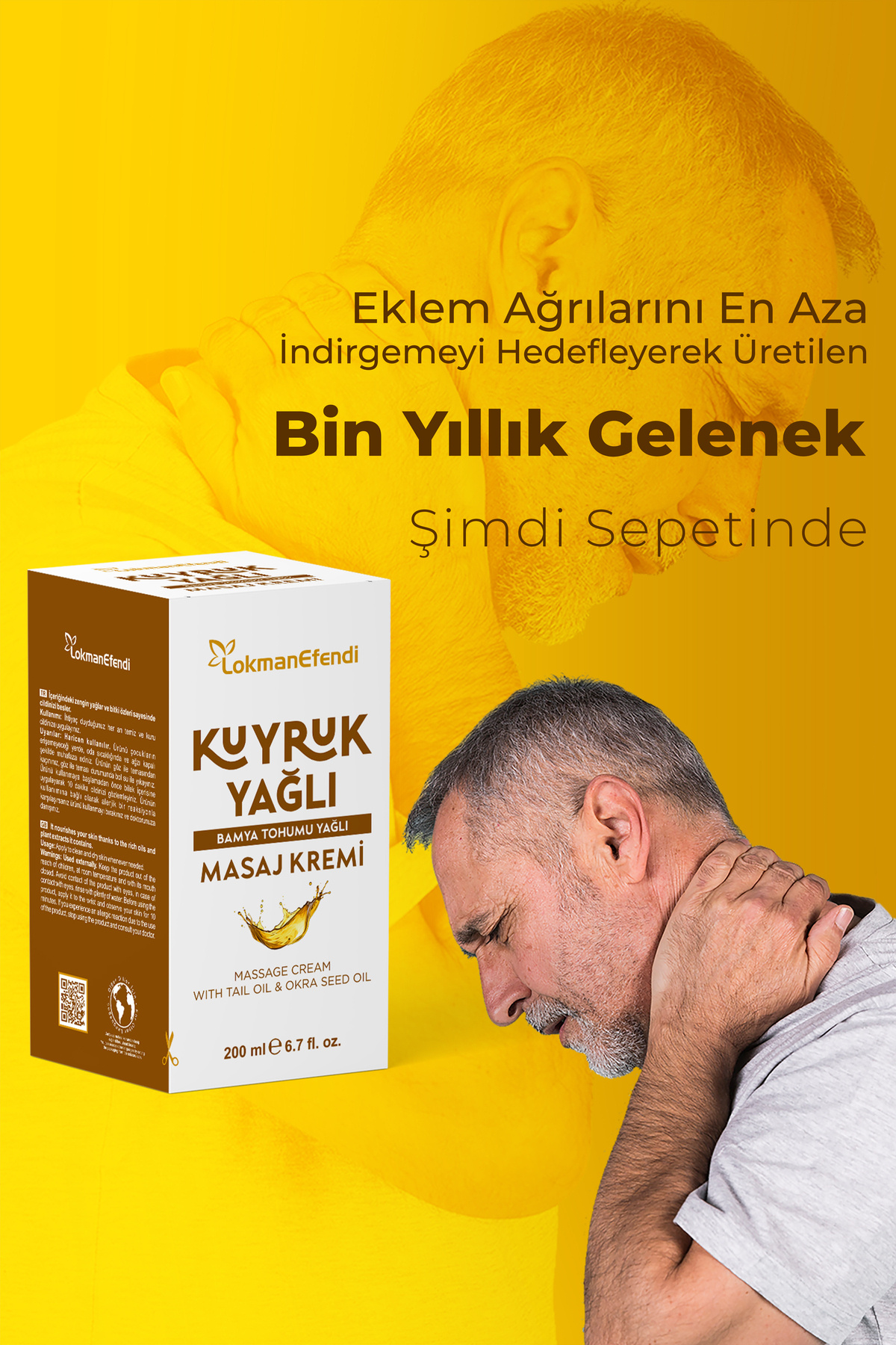 Kuyruk Yağlı Masaj Kremi 200 ml — 8684209861888 — تصویر 6 از 7