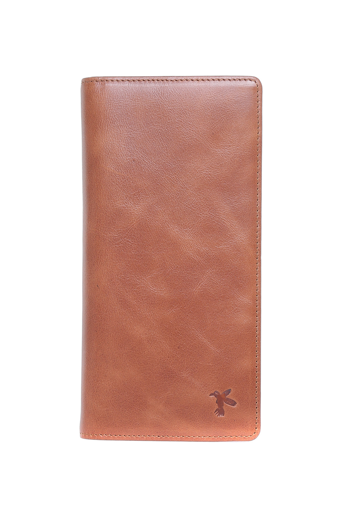 فابریکا کیف پول چرم مردانه قهوه‌ای روشن FRK 250 MAGNETIC