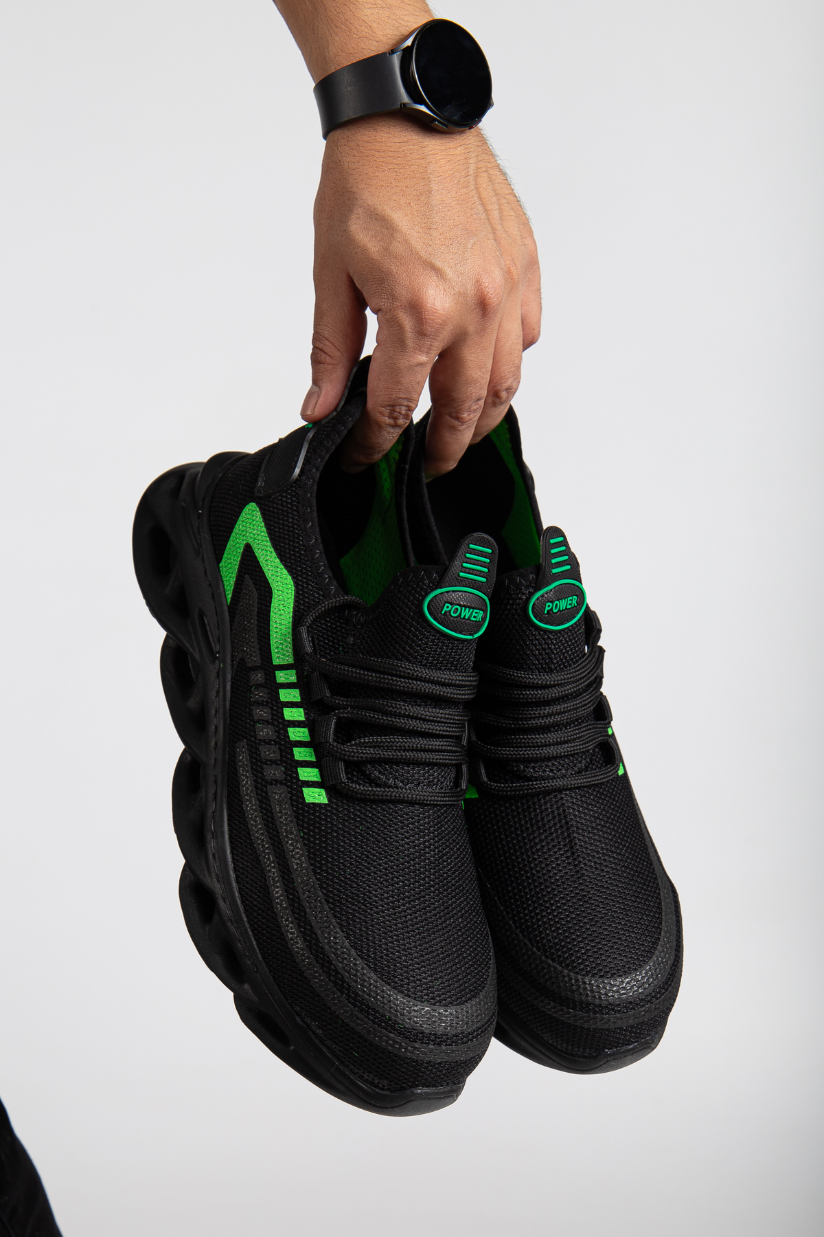 e&e S-Power S1 Kompozit Burunlu Spor İş Ayakkabısı 3 Mevsimlik Tam Ortopedik Spor İş Güvenlik Ayakkabısı