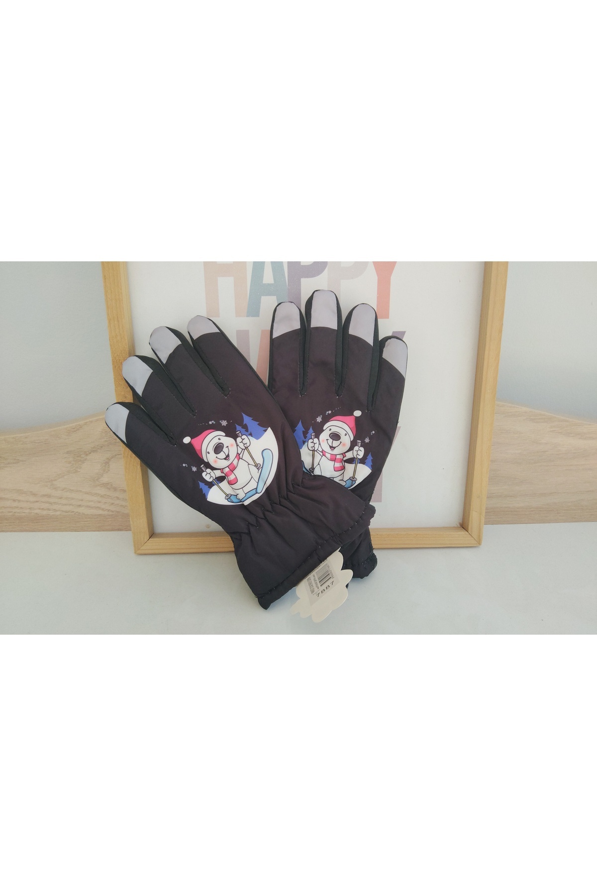 Monkabox Kardan adamlı Çocuk kar eldiveni