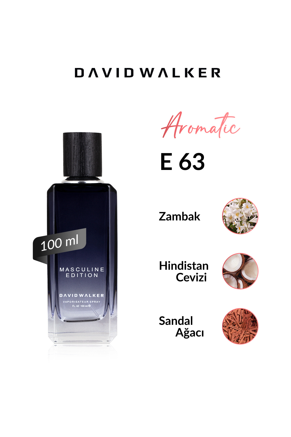 دیوید واکر E63 Mamilo 100 ml عطر مردانه 