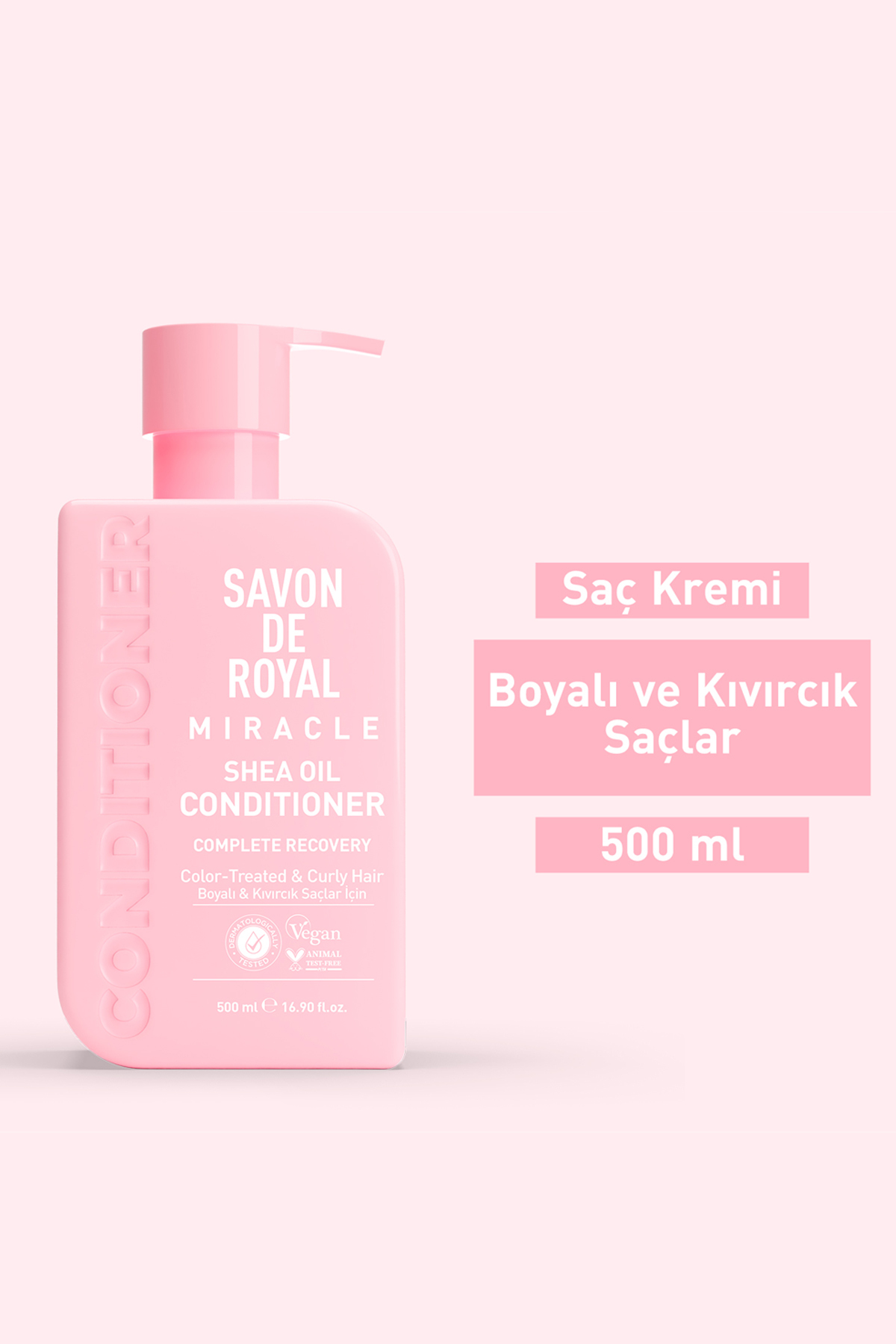 Miracle Saç Kremi 500 ml | Boyalı Ve Kıvırcık Saçlar | Iyileşme Etkili | Shea Yağı — 8681554630213 — تصویر 2 از 3