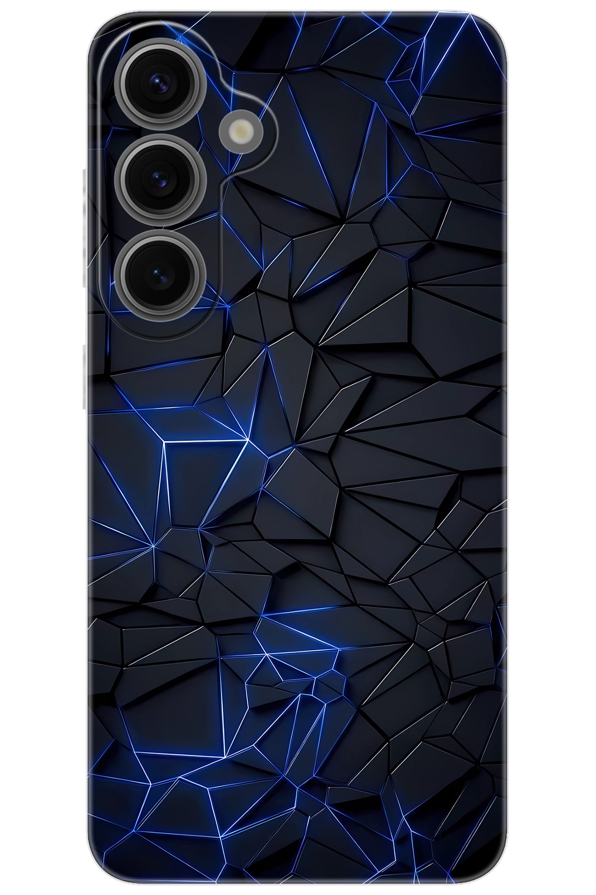 Samsung Galaxy S24 PLUS / S25 PLUS Compatible Case Patterned Silicone Prismatic Design NGO:667 CP-h3ZLqFa