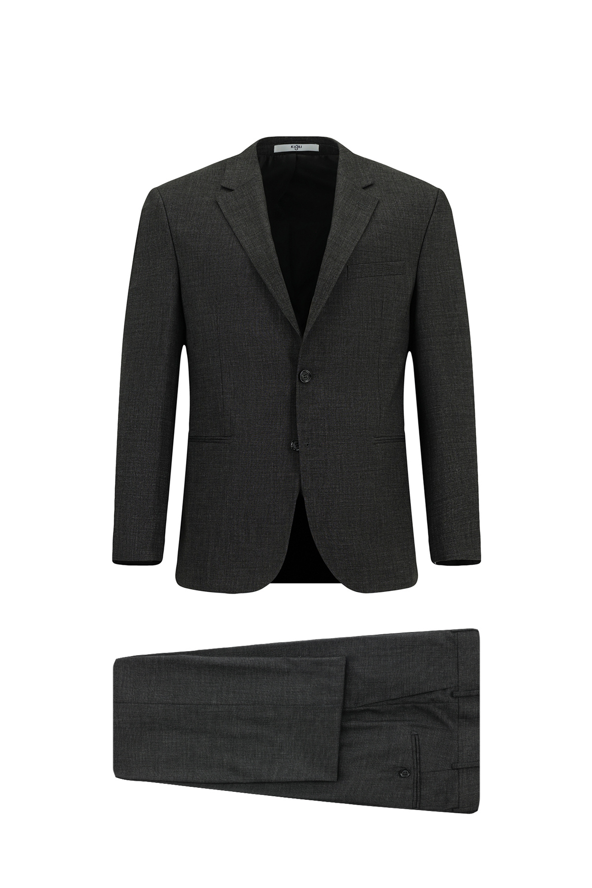 Kiğılı Relaxed Fit Rahat Kesim Klasik Desenli Takım Elbise