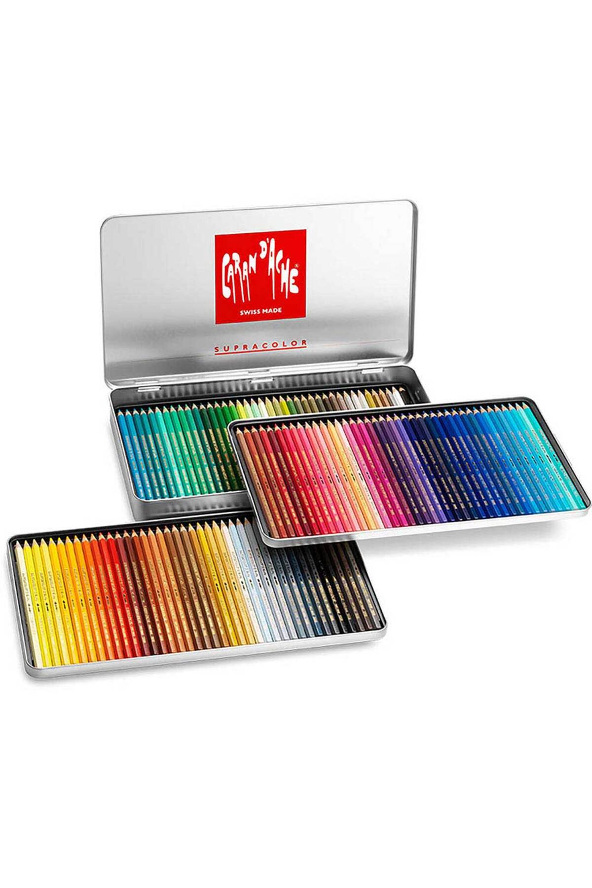 Caran d'Ache Supracolor Soft 120'li Set (Sulu Boya Kalemi