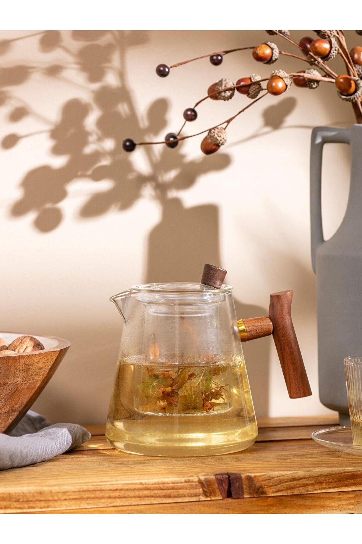 LC Waikiki RENKLİMAĞAZADAN YENİ SEZON Cam Demlik 800 Ml