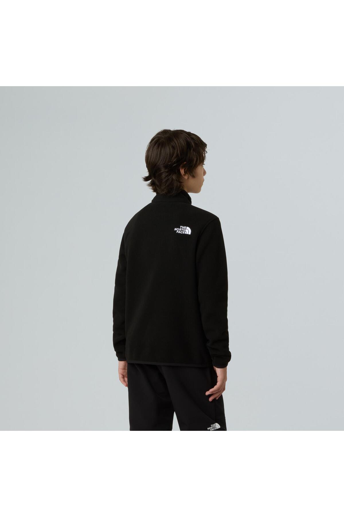 Teen Glacier 1/4 Zip Teen Boy Glacier Fleece NF0A8CVGJK31 Black-S — رنگارنگ BT1NF0A8CVGJK31 — تصویر 5 از 5