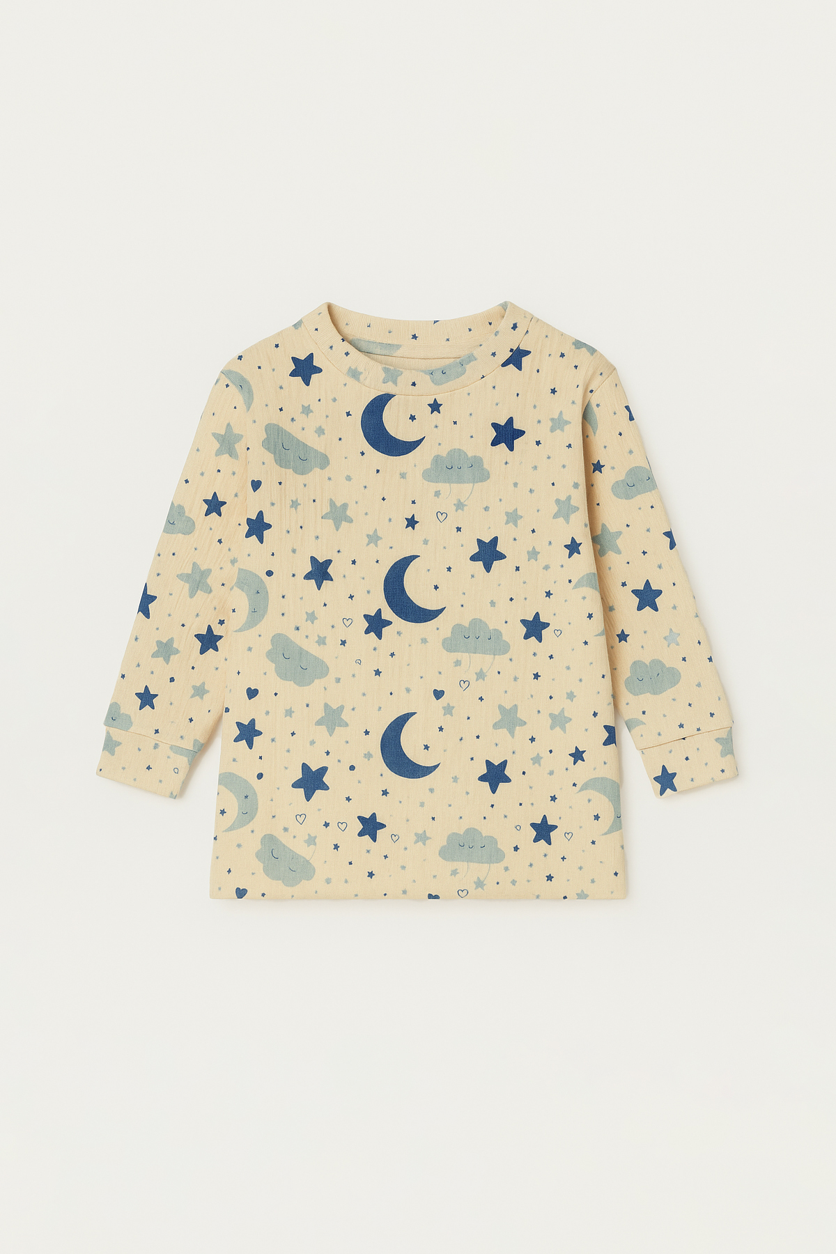 hepbaby Desenli Uzun Kollu Çocuk Pijama Takımı %100 Pamuk – 3-6 Yaş fotoğrafı 2 (önizleme)