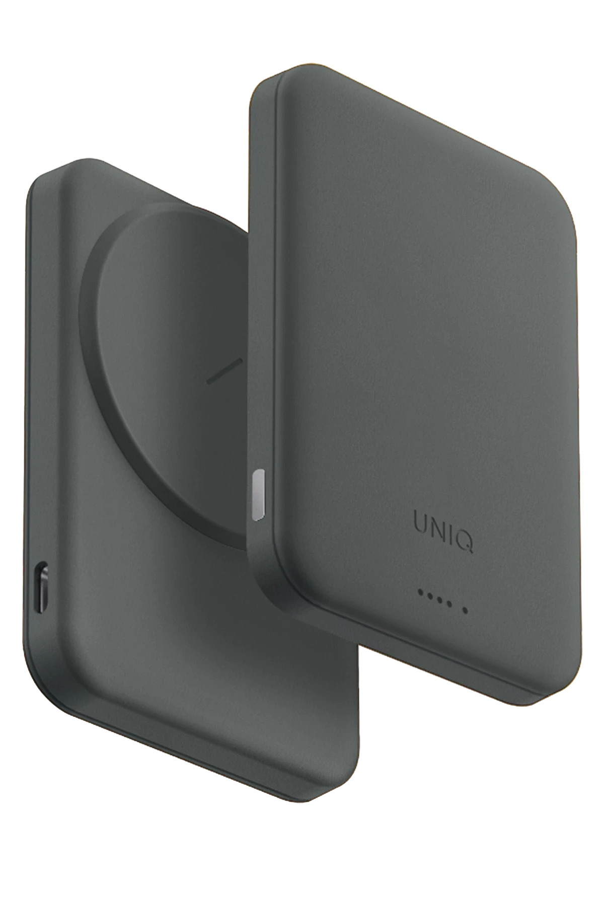 UNIQ Better By Design Powerbank 5000 mAh Lexa Vegan Deri Slim 20w Hızlı Şarj PocketSlim™ Magsafe Özellikli Şık Tasarım