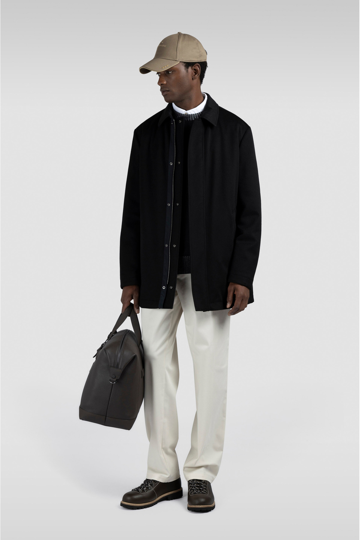 REVERSIBLE CARCOAT — مشکی 15312424 — تصویر 7 از 8