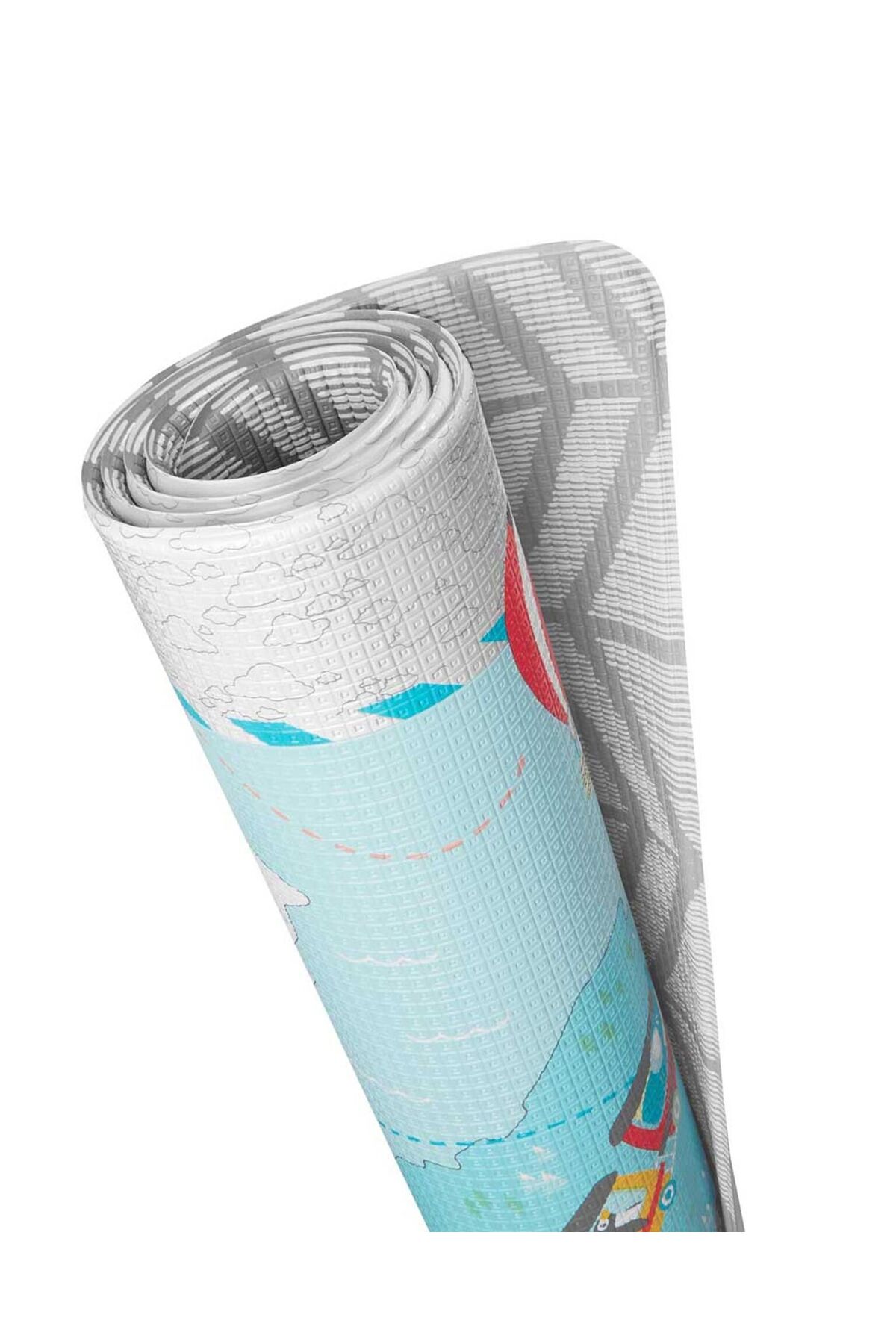 Skip Hop Çift Taraflı Oyun Halısı Oyun Matı Harita fotoğrafı 2 (önizleme)