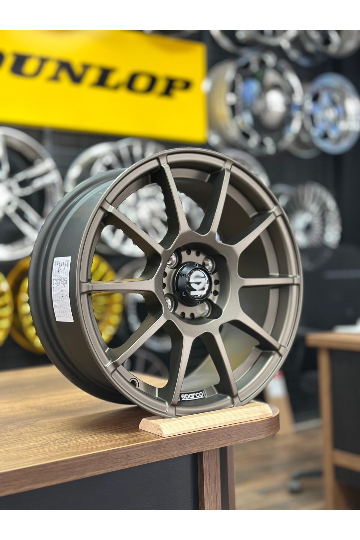 Racing SPARCO★ 15x6.5J 4x100 ET+27 ハブ67 Emr Sparco Assetto Gara 15″ Jant – 6.5x15 – 4x100 – ET35 – 67.1mm