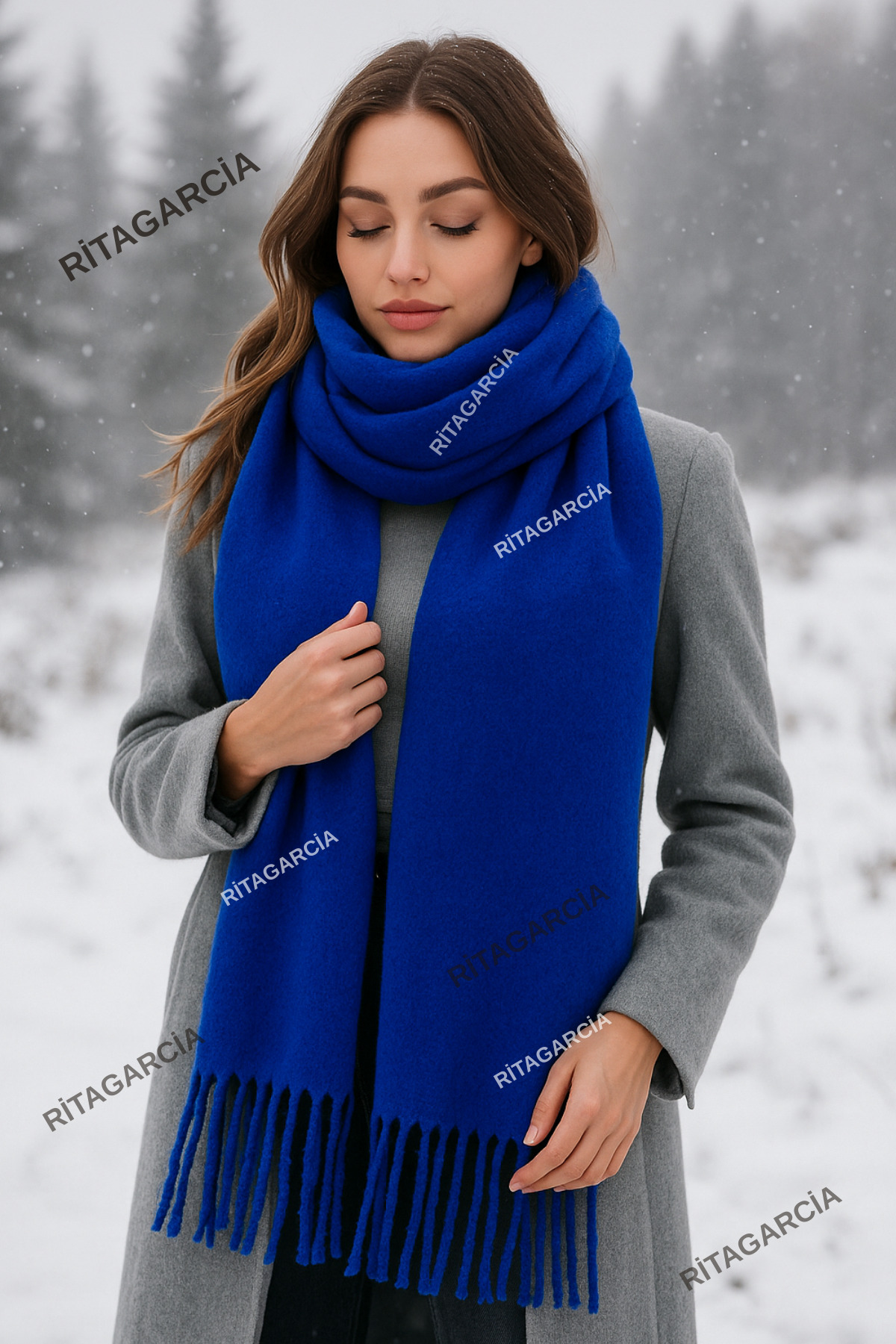 Ritagarcia Puffy Chic Premium Soft Buklet Atkı görsel 6