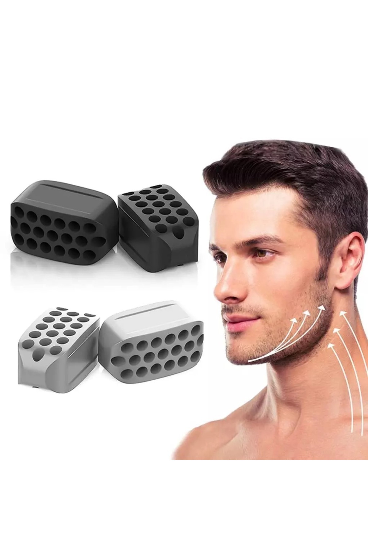 PROMARK UP En Sınır Ötesi Çene Egzersiz Aleti – Silikon Yüz Çiğneme Topu