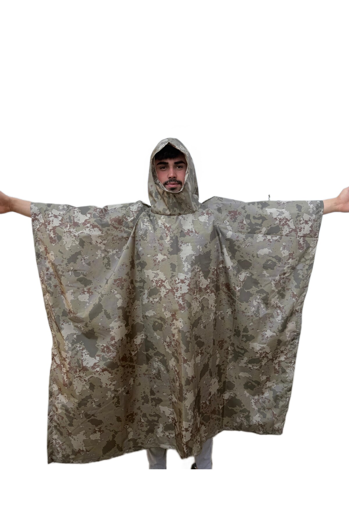 RAINCOAT PONCHO — رنگارنگ YGM7336 — تصویر 2 از 6