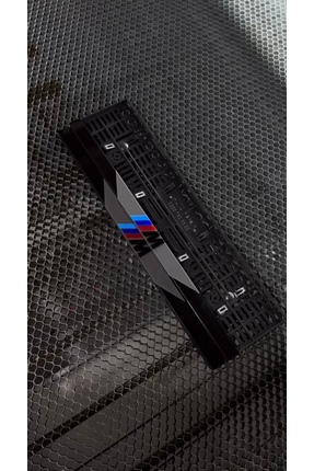 ARGECNC 5D bmw m oto pleksi plakalık