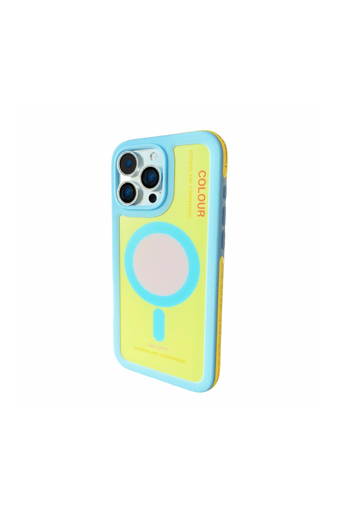 iPhone 16 Pro Max Compatible Color Shockproof Anti-Slip Surface Magsafe Case