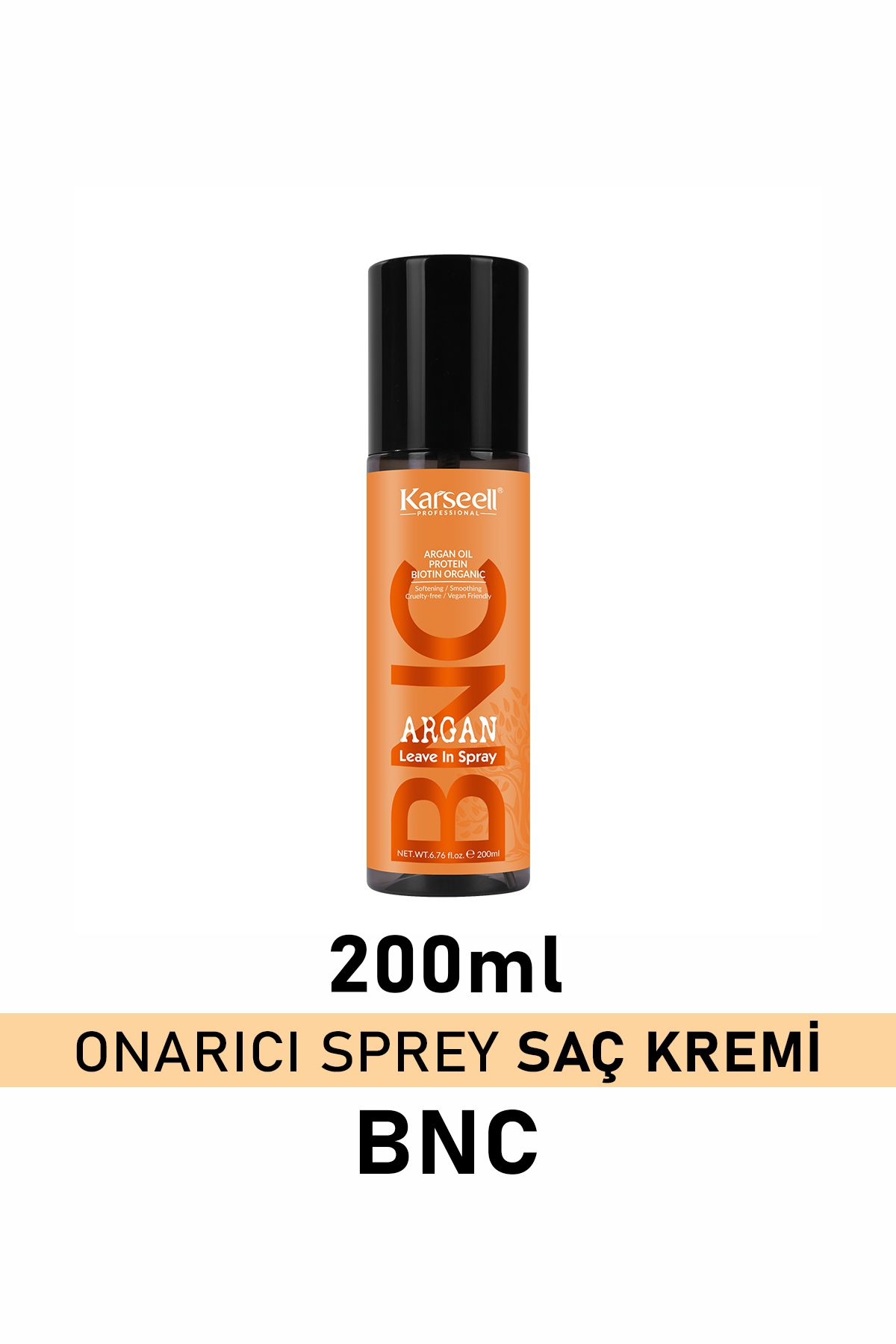 KARSEELL BNC Collagen Argan Protein Biotin Durulanmayan Sprey 200 ml — BNC-007