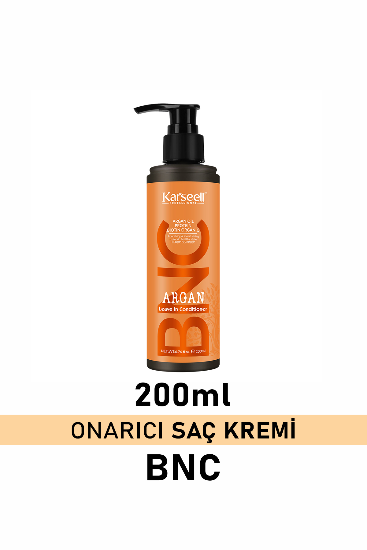 Karseell BNC Collagen Argan Protein Biotin Besleyici Saç Kremi 200