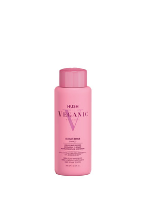 HUSH Veganic Ultimate Repair Yıpranmış Saçlar İçin Onarıcı Şampuan 300 ml