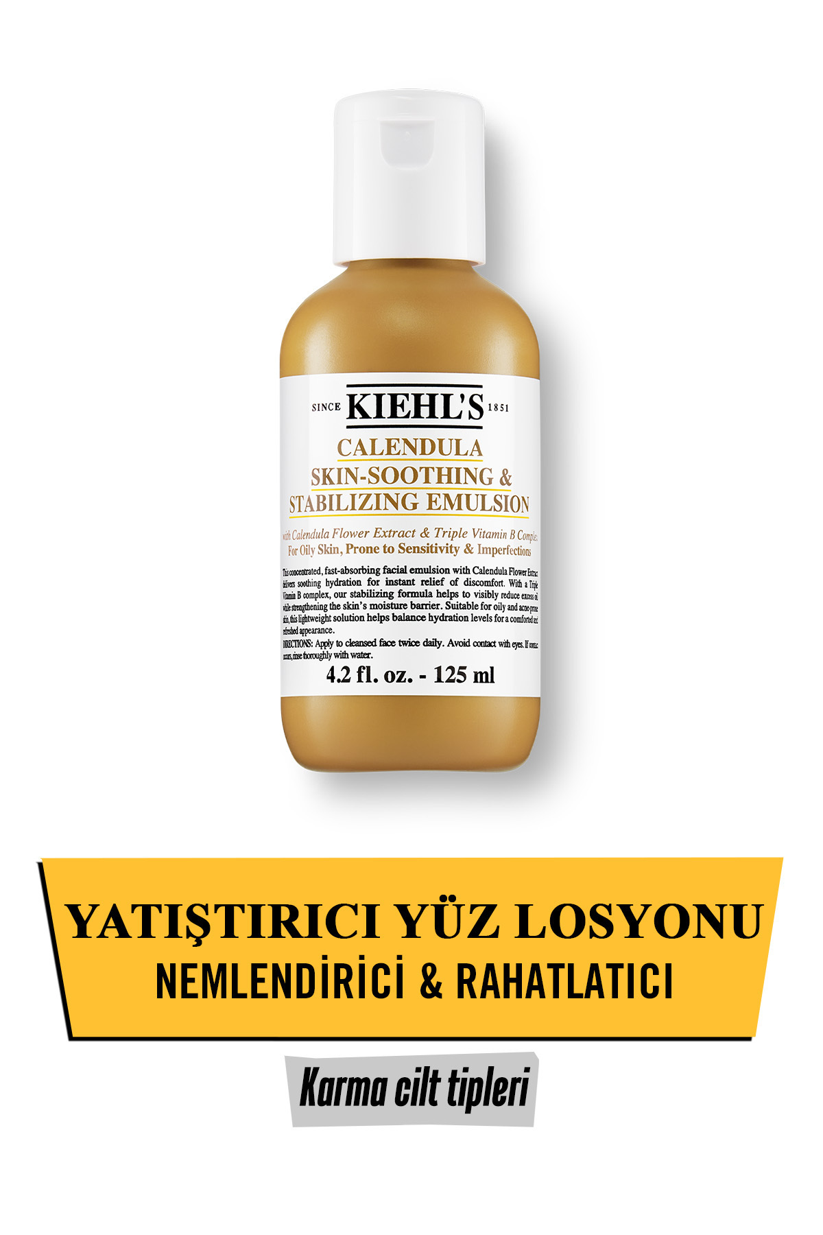 Kiehl's Ciltte Kızarıklık ve Fazla Yağlı Görünümü Azaltıcı