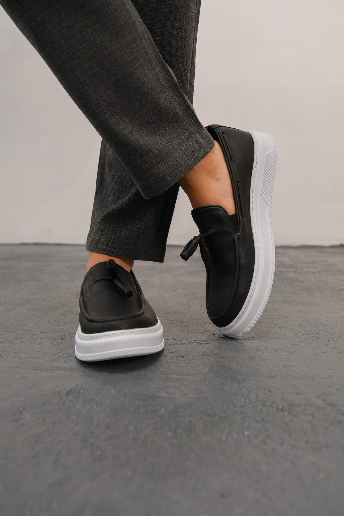 کفش مردانه MN127 - CBT Loafer-X رنگ مشکی - سایز 43
