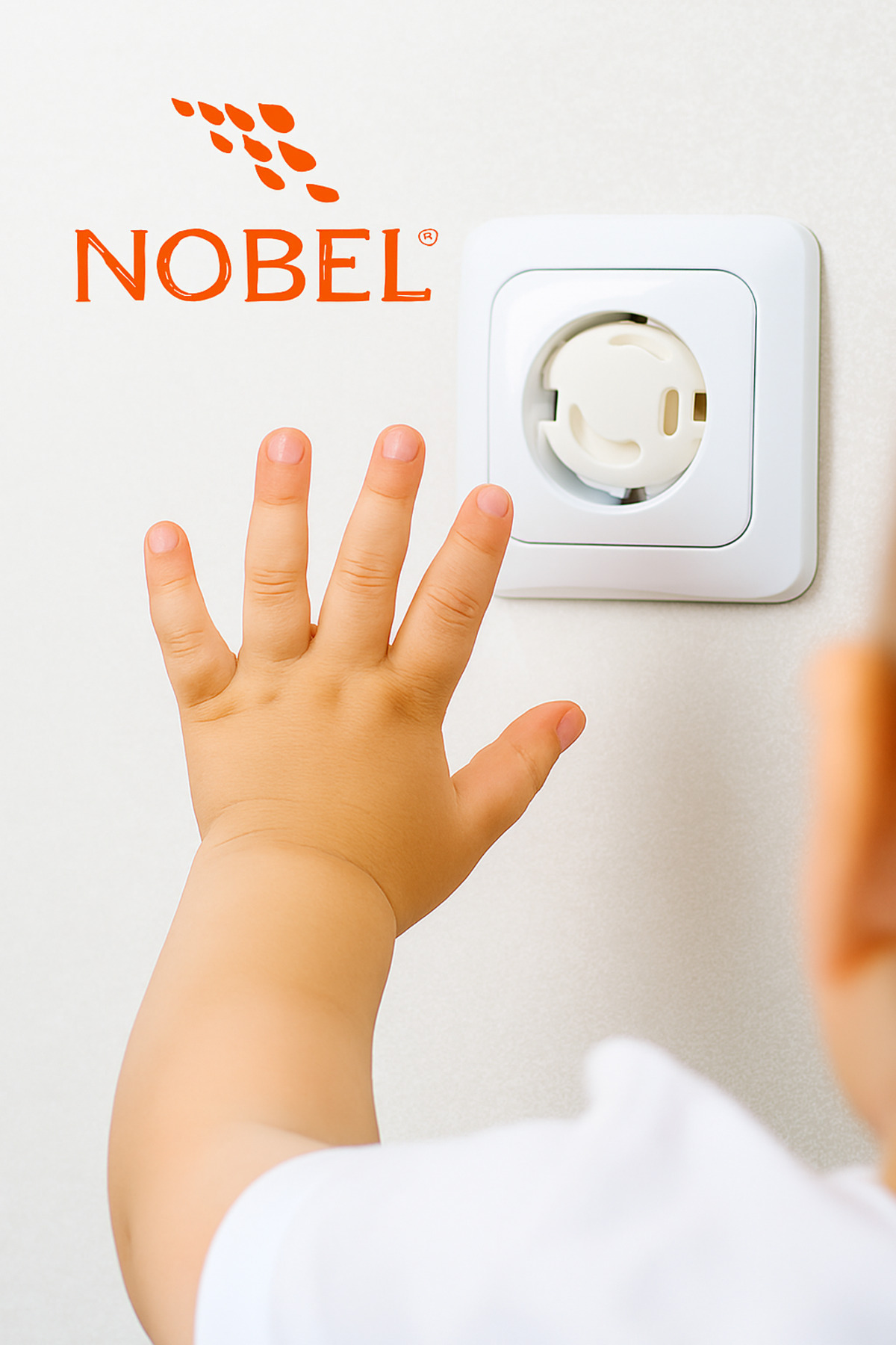Nobel Priz Koruyucu Kapak 6'lı Bebek ve Çocuk Akım Koruma Güvenlik Kapağı Piriz Fiş Kapatma Klipsi fotoğrafı 2 (önizleme)