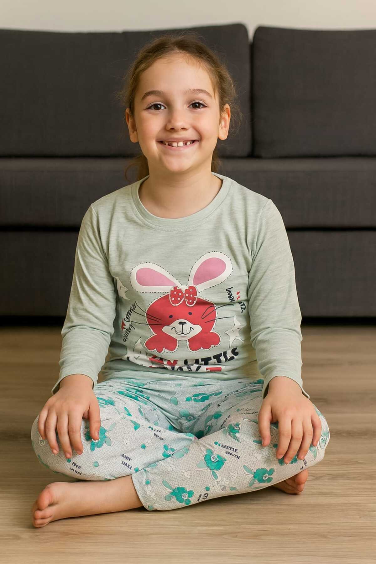 Tenra Çocuk Pijama Takımı %100 Pamuk fotoğrafı 5 (önizleme)