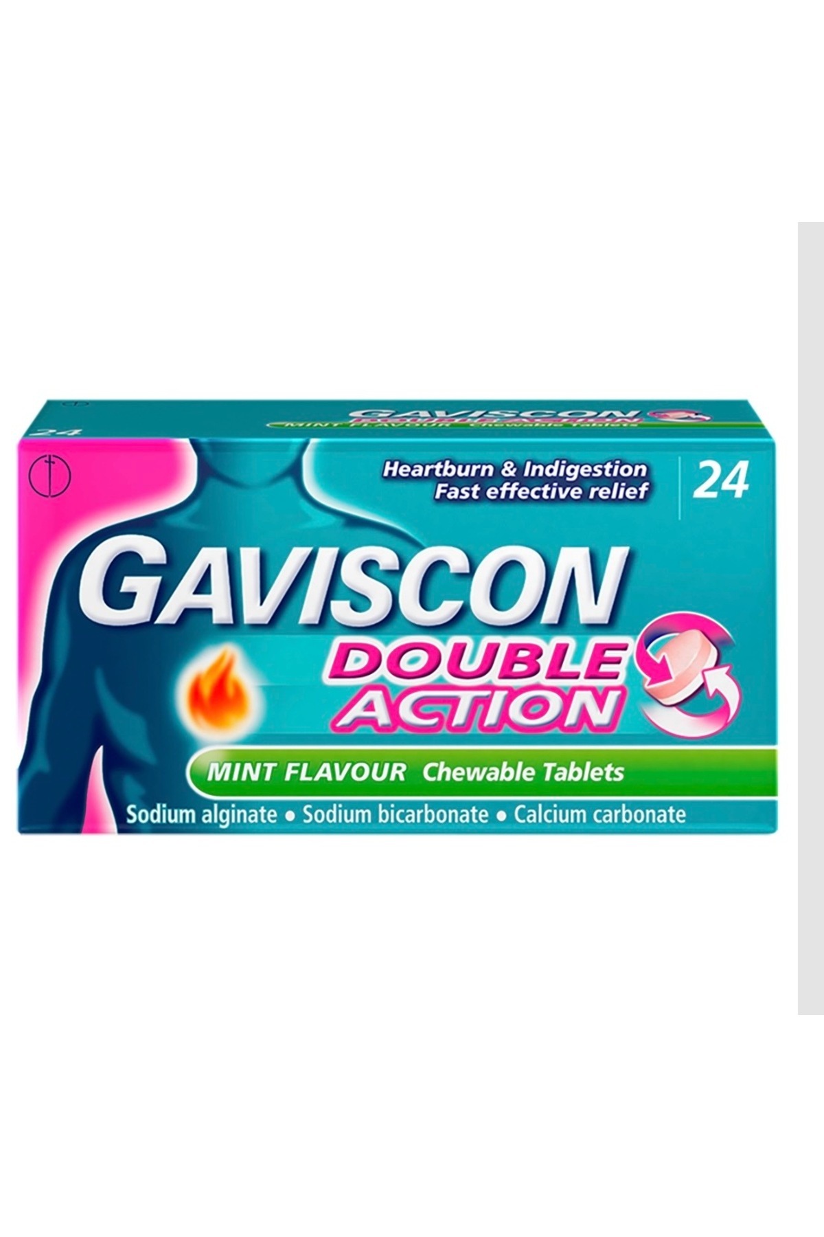 Gaviscon Çitf Etkili Nane Aromalı 24 Tablet