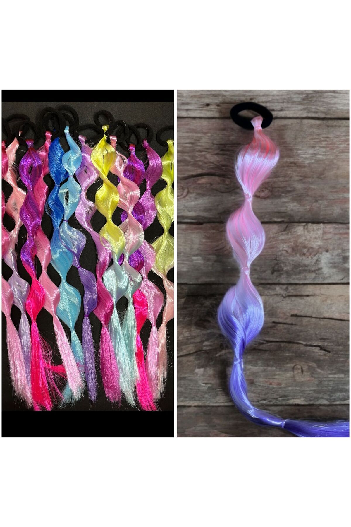 AresTokaAksesuar lastik tokalı tinsel bubble saç aksesuarı