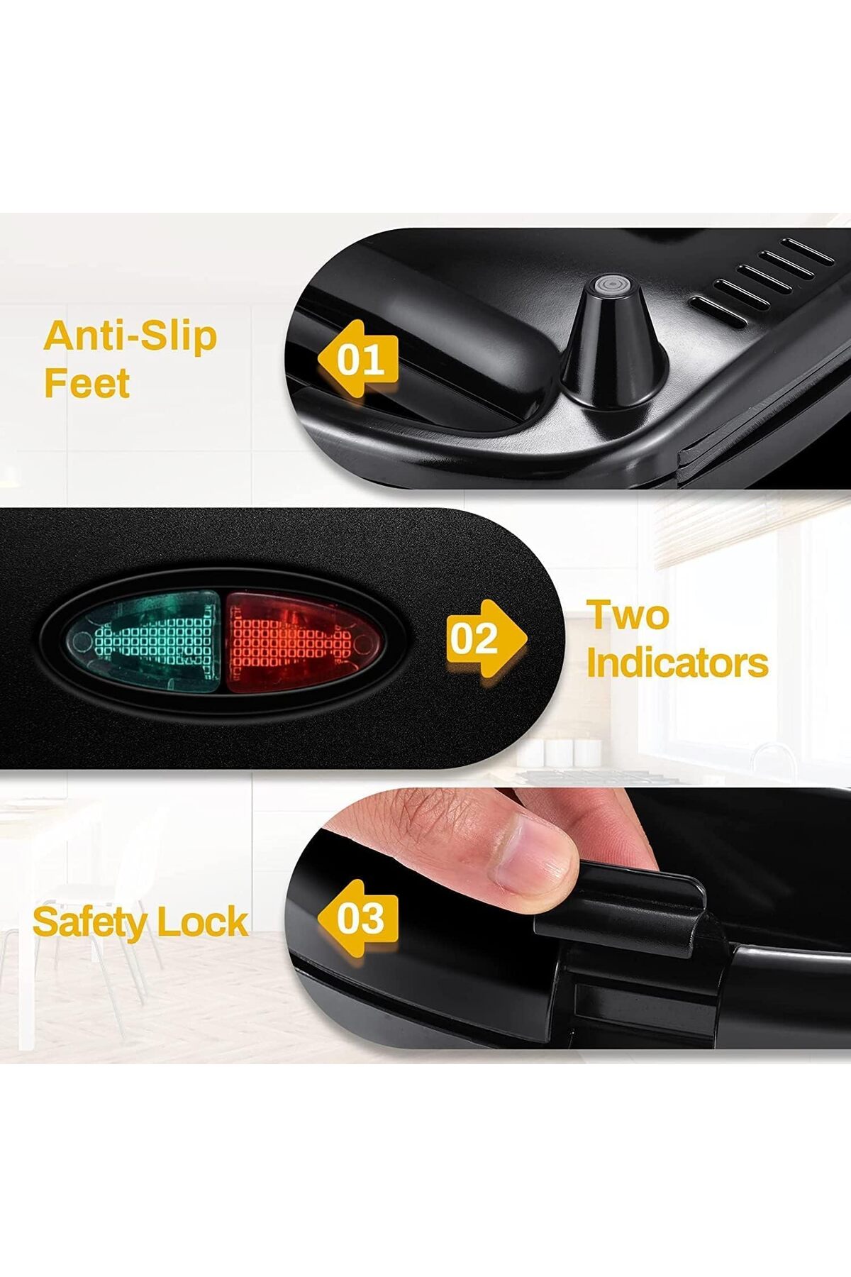 سخان ساندوتش صغير 750 واط