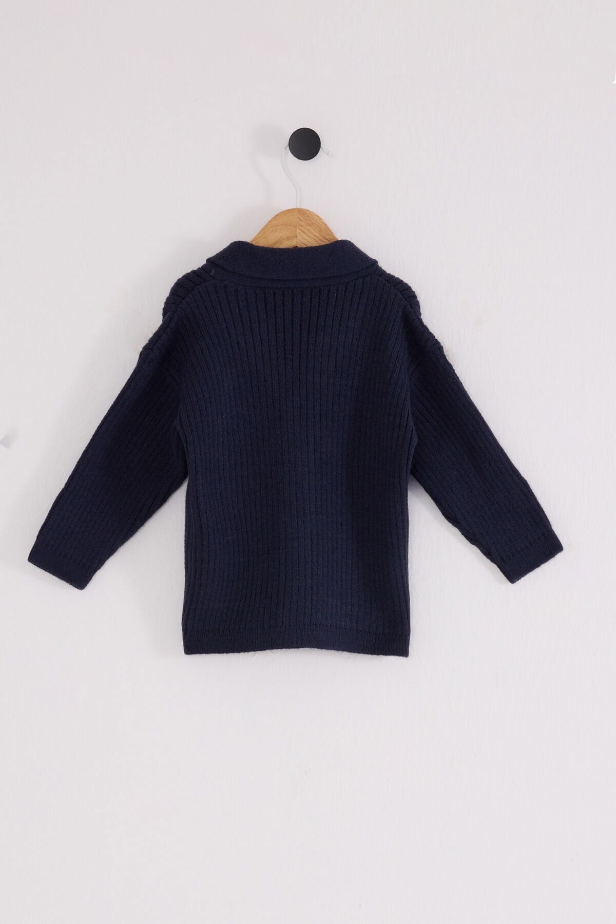 U.S. Polo Assn. Erkek Bebek Triko Hırka Lacivert USB2608 fotoğrafı 2 (önizleme)