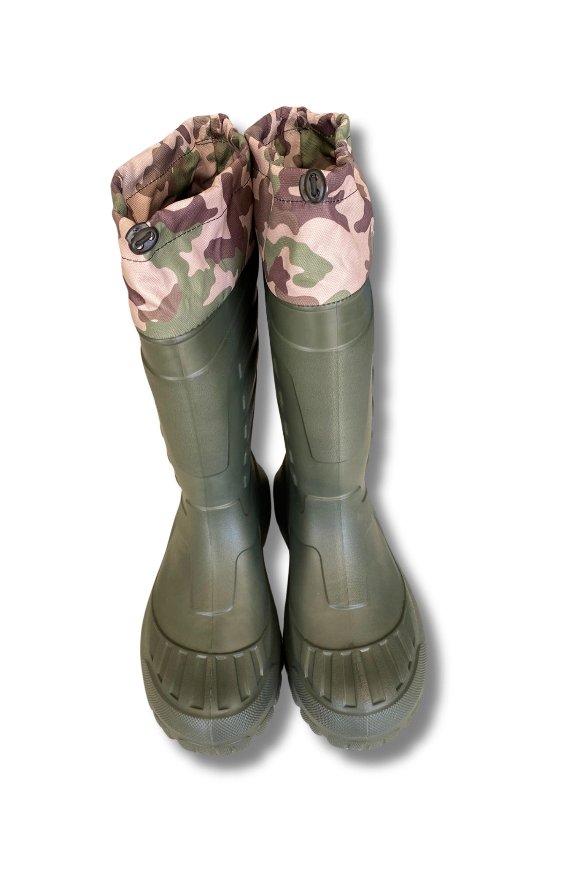 SERABİEN  Soğuk-Sıcak İzolasyonlu Şok Emici Kaymaz Tabanlı Eva Kauçuk Çizme Yeşil - Görsel 4