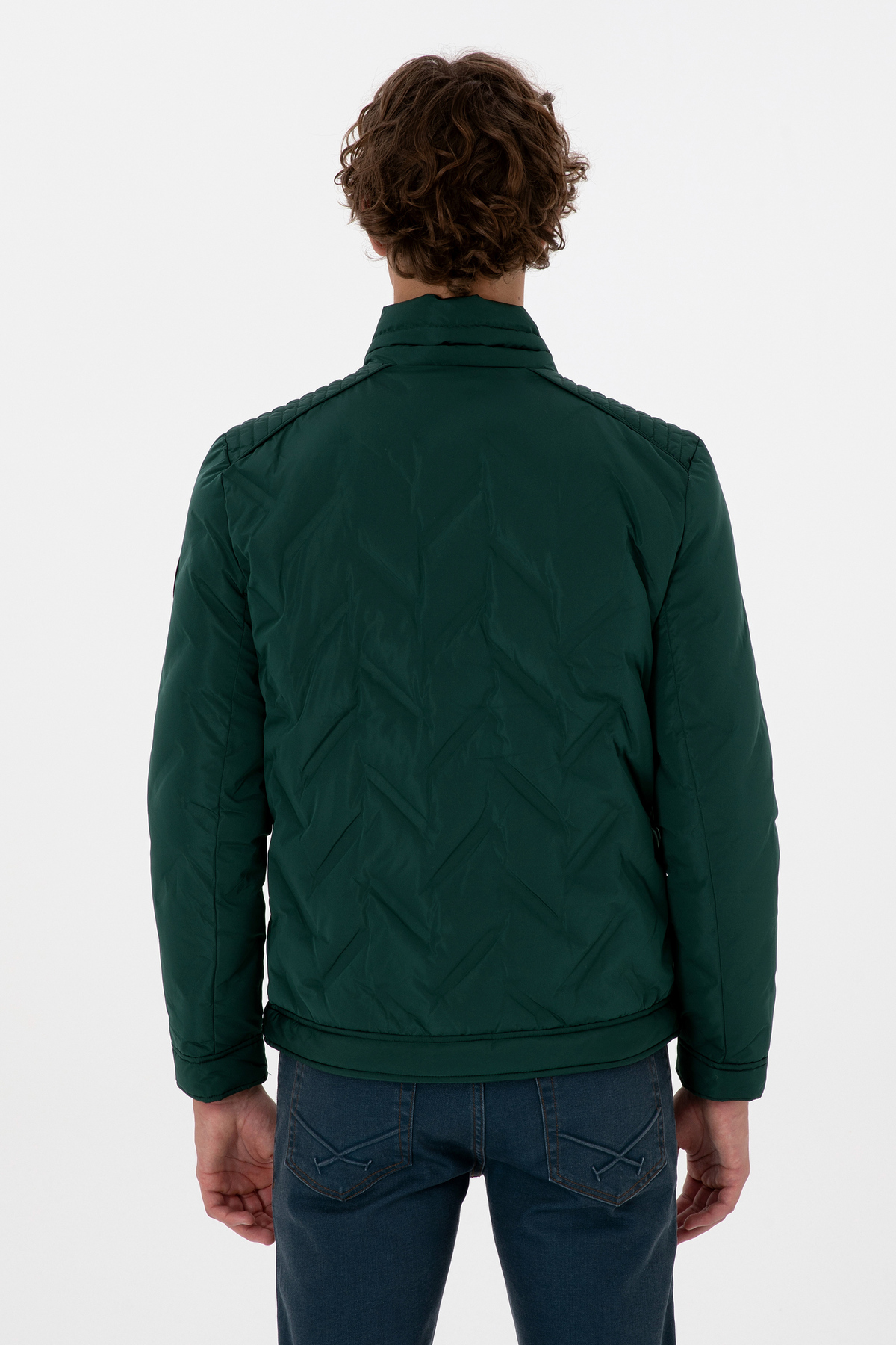 کاپشن مردانه یقه ایستاده | یو اس پولو U.S. Polo Assn. 1210719 CN - تصویر 5