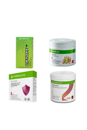 Herbalife Muhteşem dörtlü (Multifiber + Liftoff + Heartwell + Pro-Core)