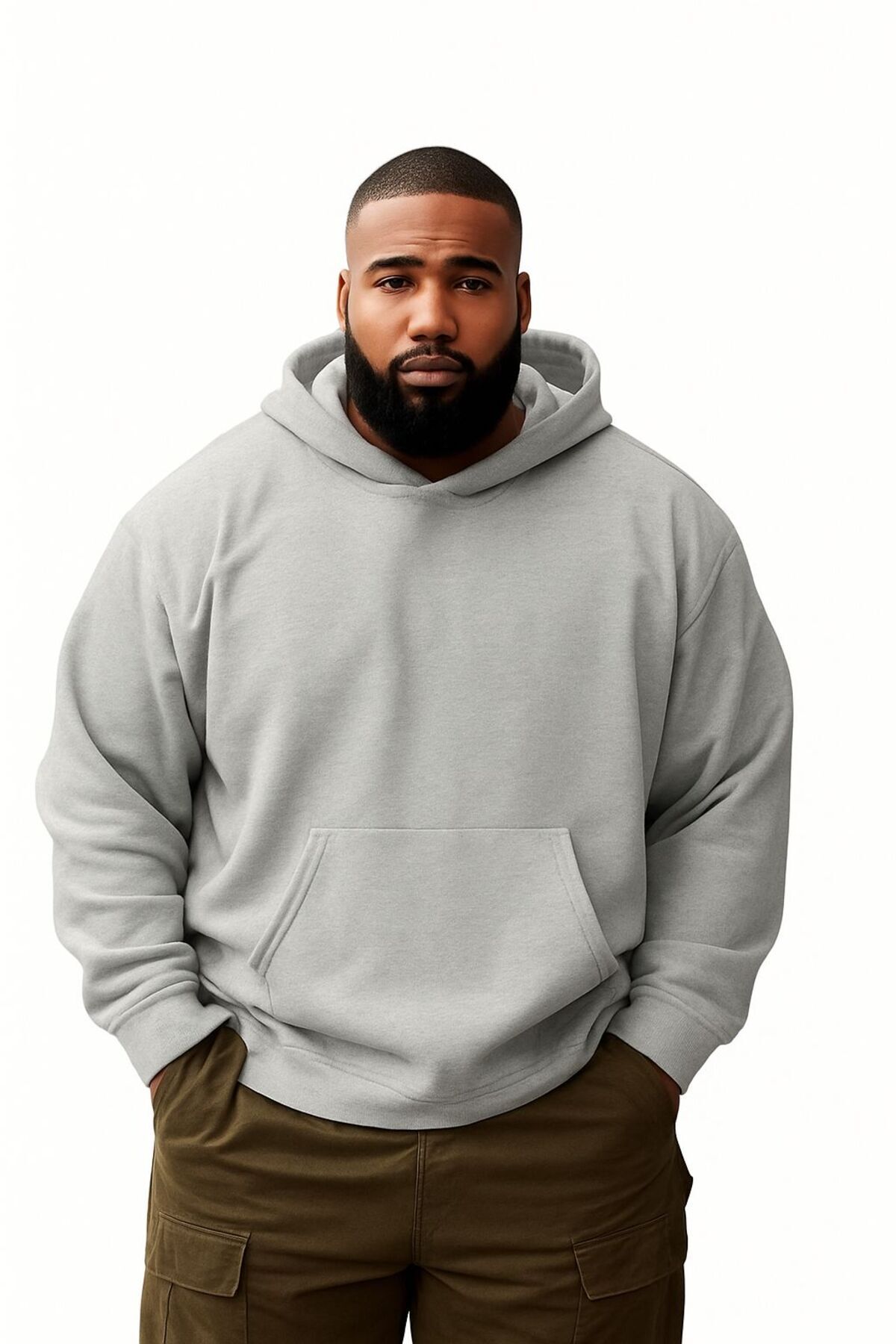 BENROMA 3 İPLİK PENYE BÜYÜK BEDEN UNİSEX SWEATSHIRT