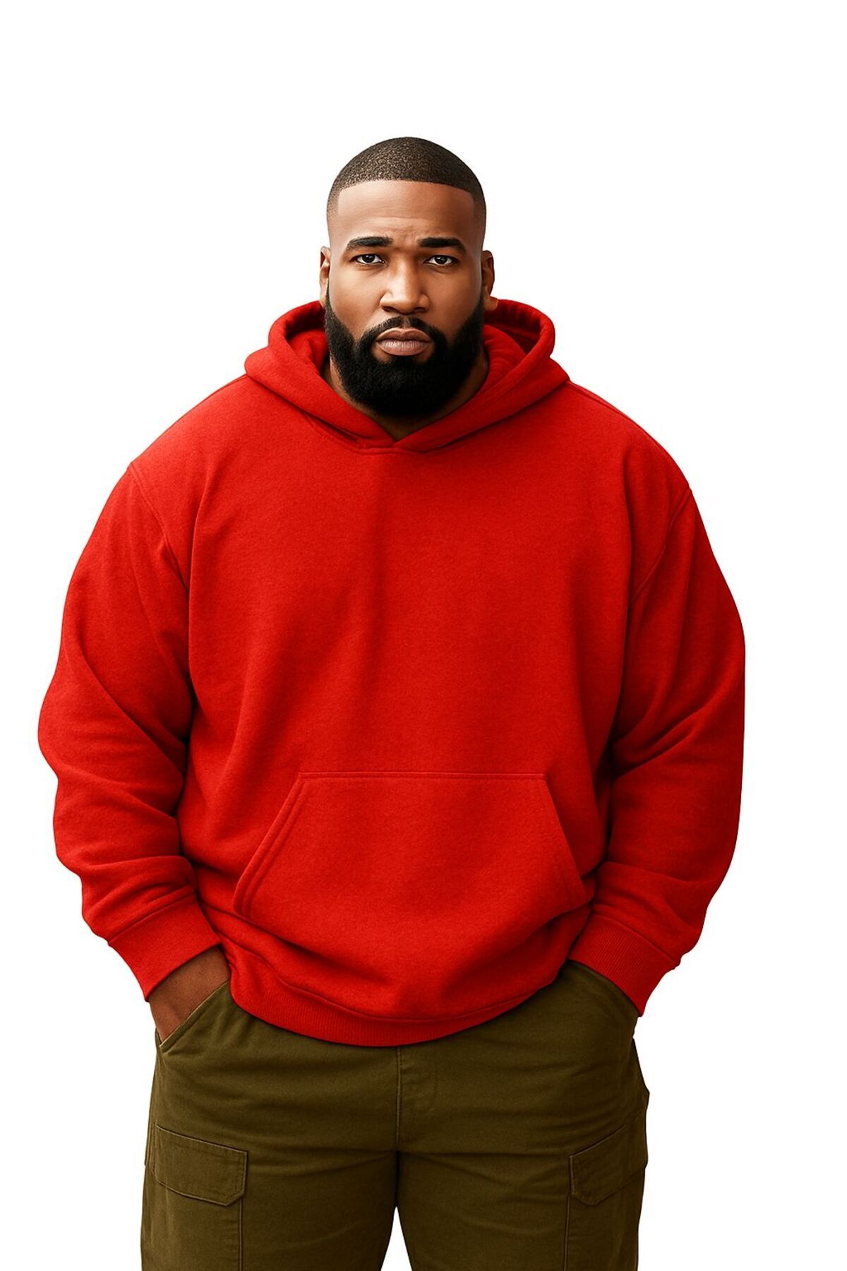 BENROMA 3 İPLİK PENYE BÜYÜK BEDEN UNİSEX SWEATSHIRT