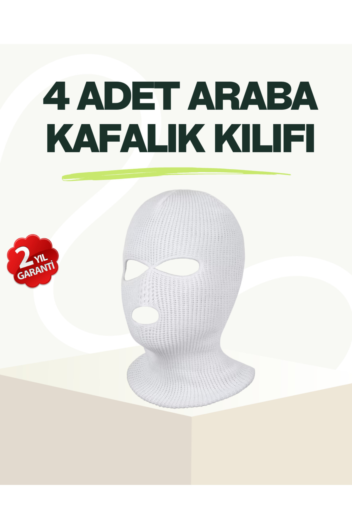 AyrStore Araba İç Dekorasyon Başlık Kılıfı 4’lü Esnek ve Dayanıklı