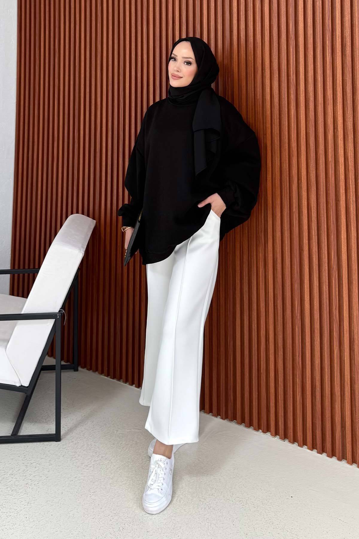 Melike Tatar Scuba Pantolon 68-6205