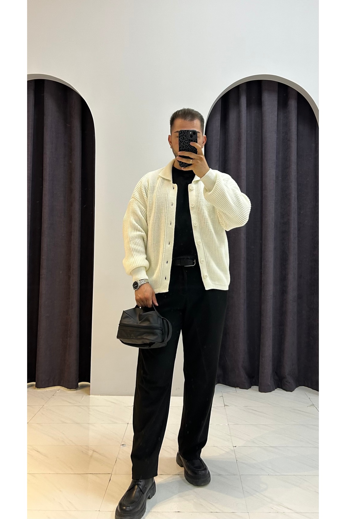 Polo Yaka Fermuarlı Hırka — اکرو mervensman00022 — تصویر 3 از 7