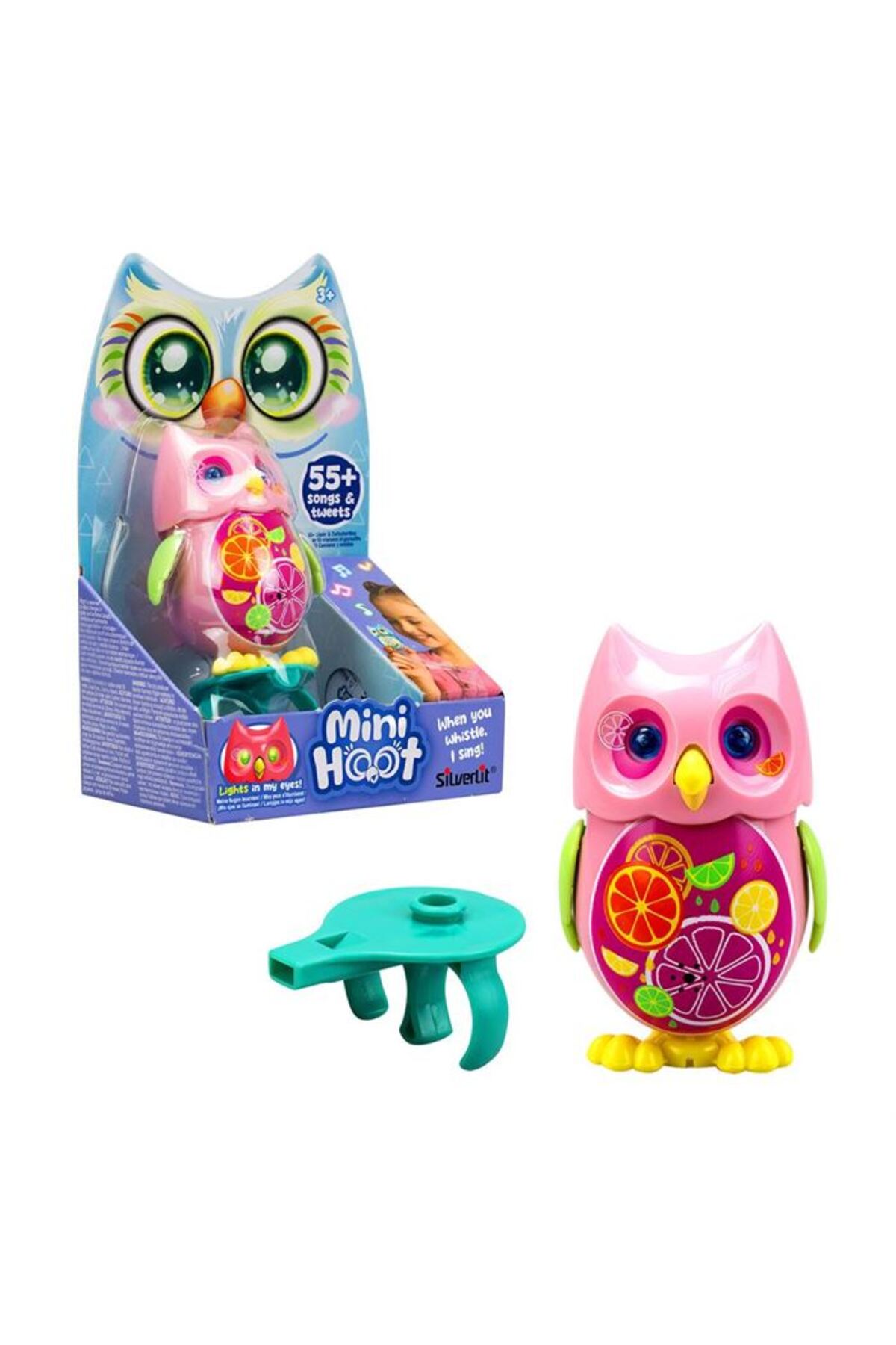 مینی هوت جغد بامزه صورتی