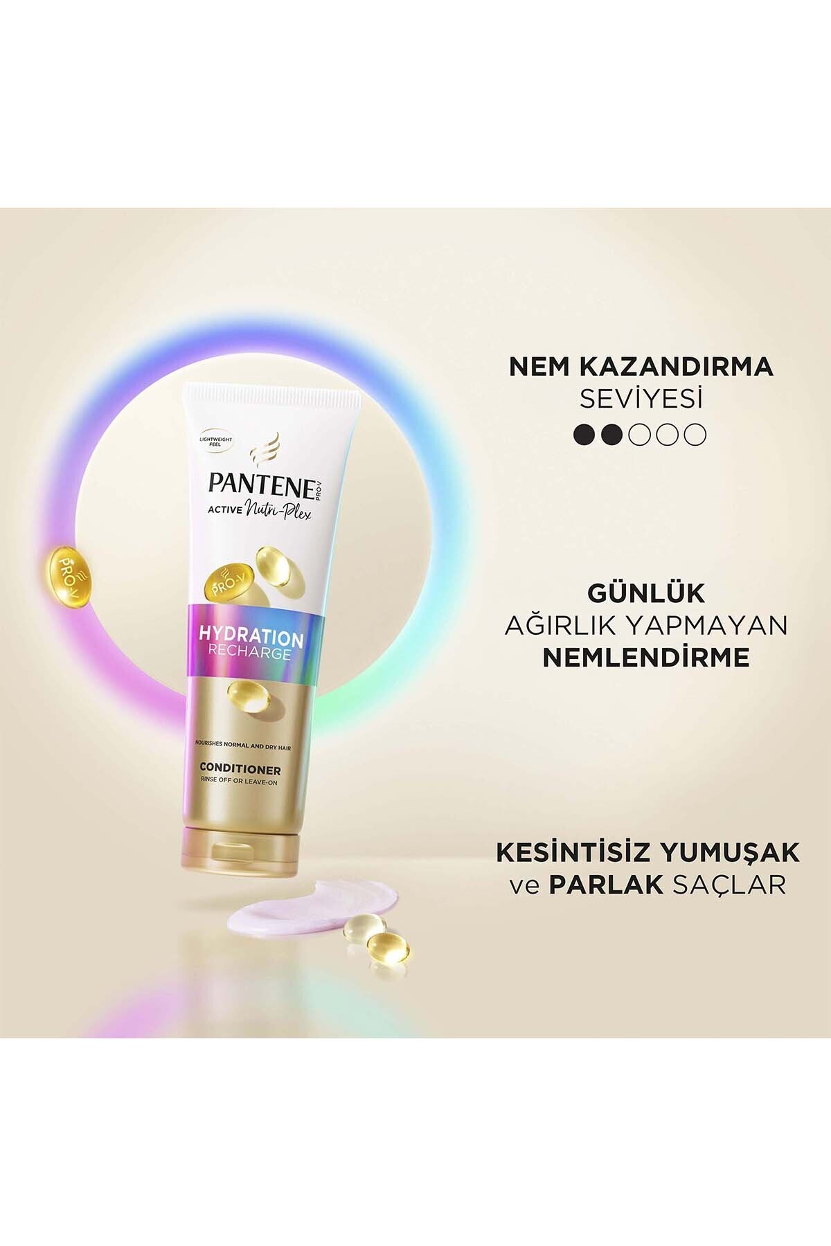 Nem Yüklemesi Kesintisiz Yumuşak ve Parlak Saçlar Ağırlaştırmayan Nem Saç Bakım Kremi 275 ml — 8700216938884 — تصویر 4 از 7