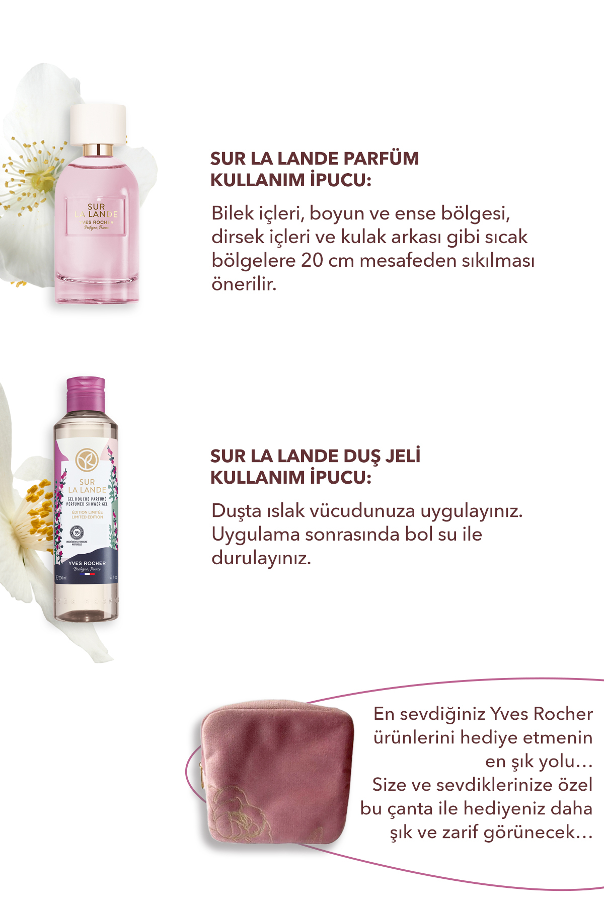 Yves Rocher Sur La Lande Parfüm Serisi Çantalı Set-9916922
