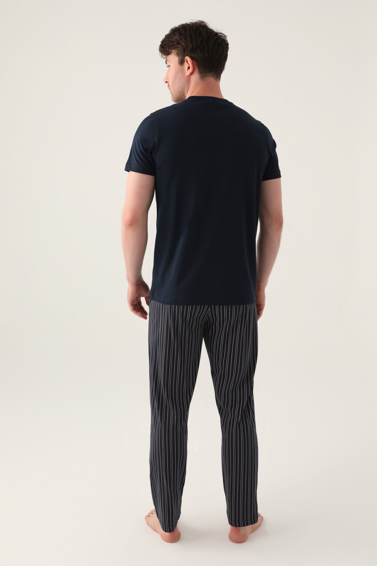 Erkek Siyah Pijama Takımı - 5