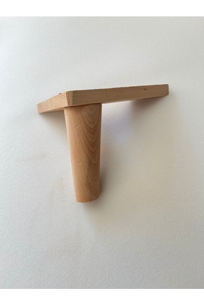 Ahşap Ham konik ayak 14 cm 8 ad