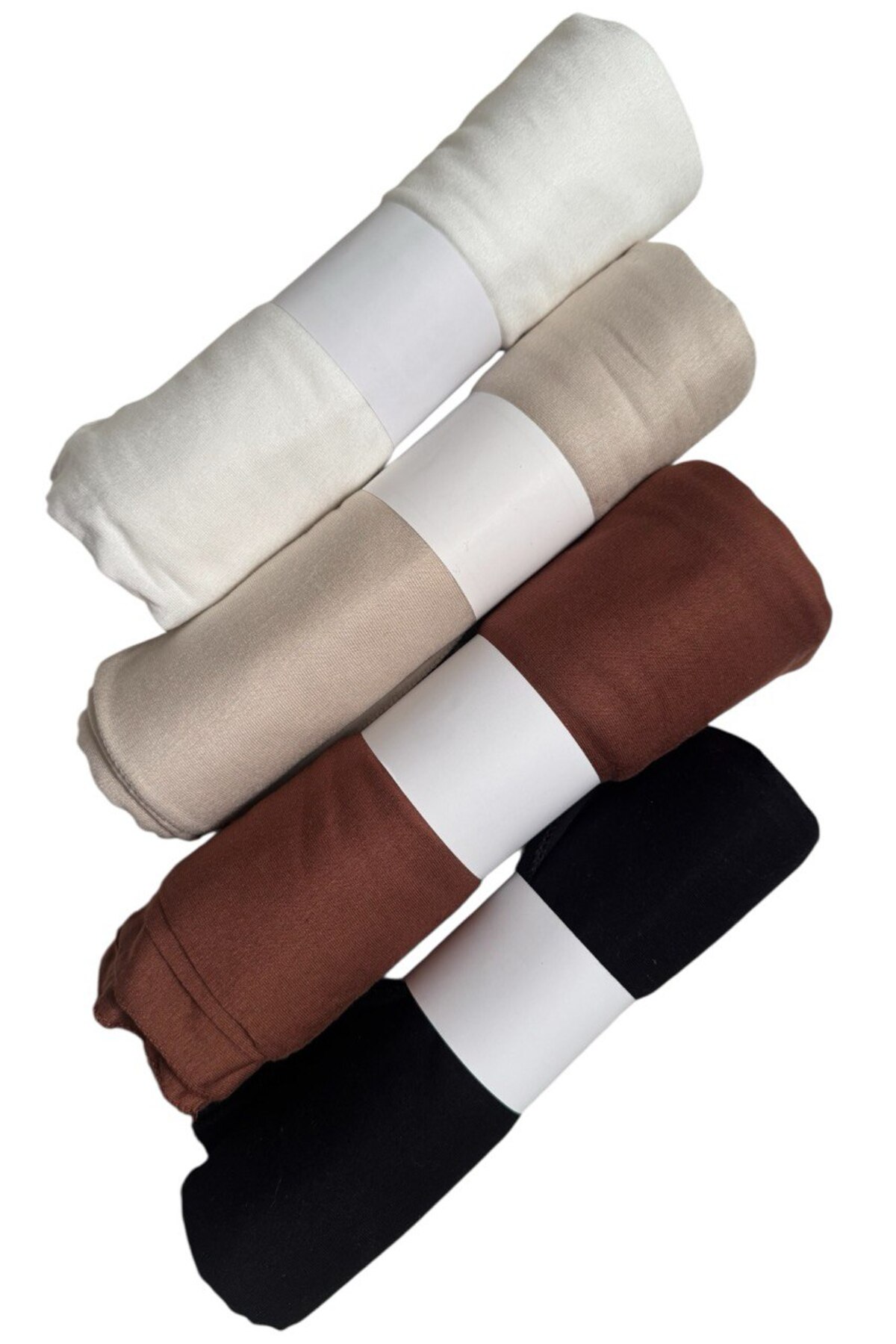 4-Piece Combed Plain Shawl (