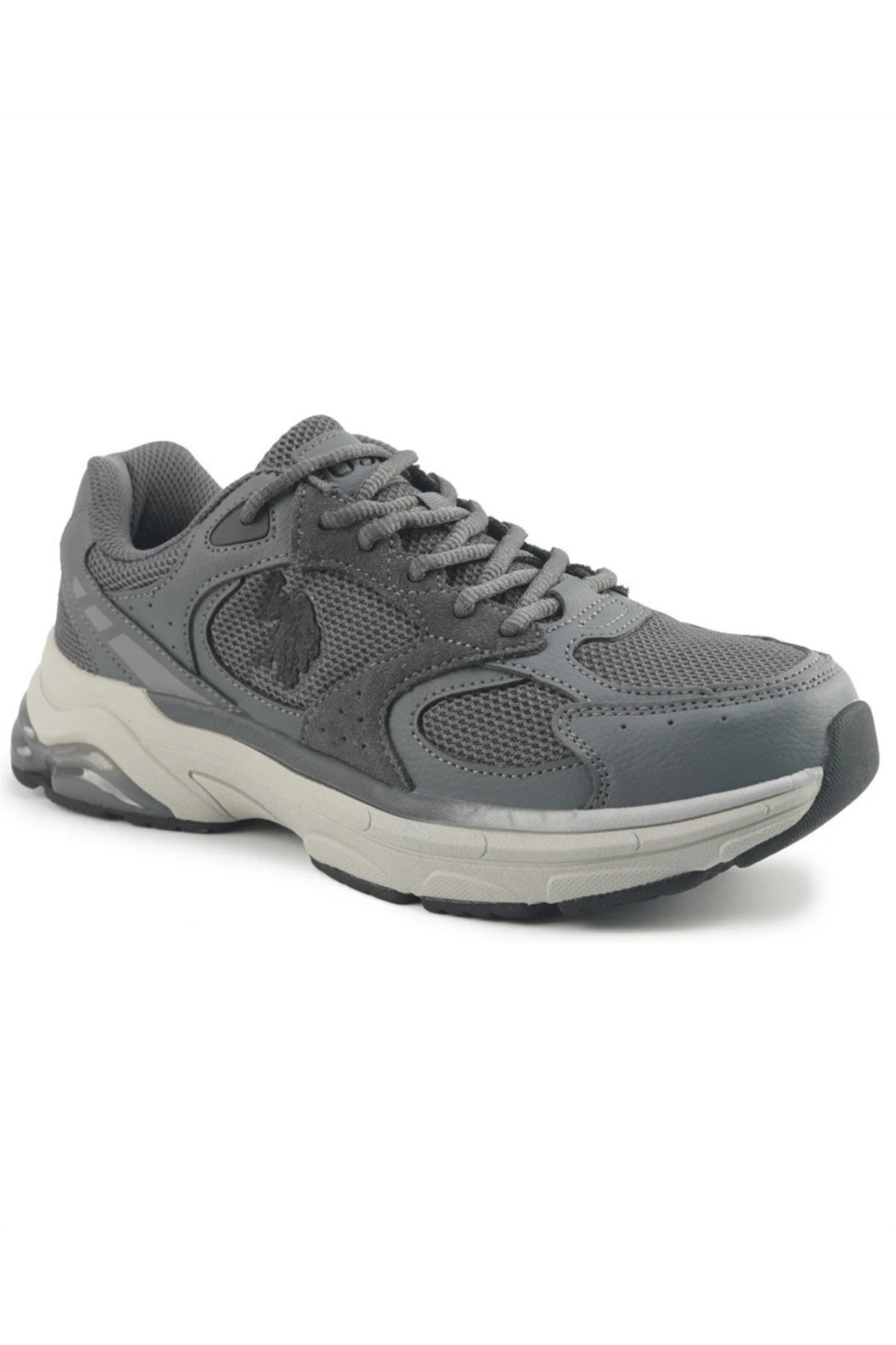 یو اس پولو کفش کتانی مردانه Juno 5Pr خاکستری (سایز ۴۰-۴۵)